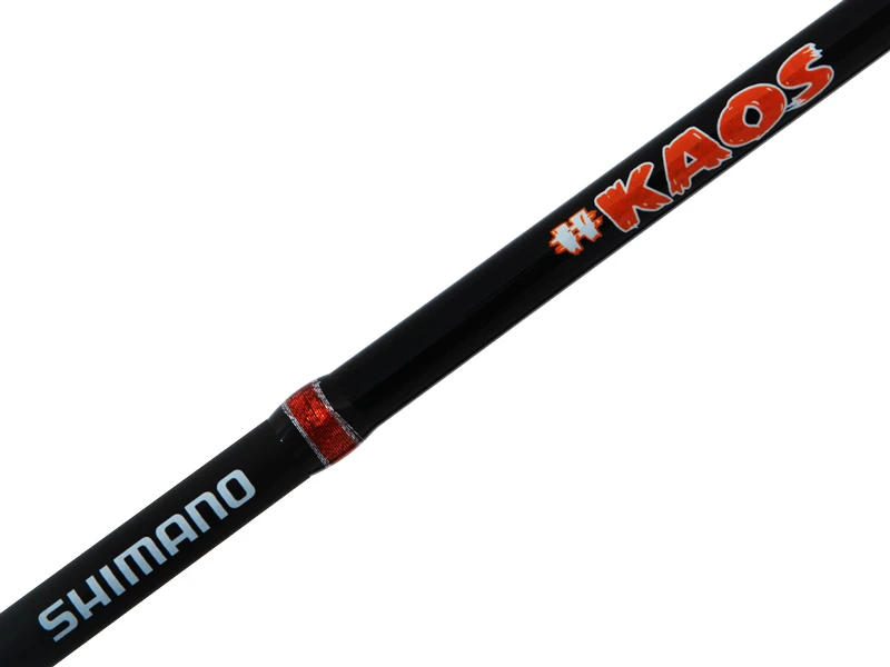 Shimano #KAOS Baitcaster Rod 7ft 7-28g 2pc Orange 6 Shimano #KAOS Baitcaster Rod 7ft 7-28g 2pc Orange - Image 6