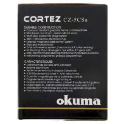 Okuma Cortez CZ-5CS Star Drag Overhead Reel With 30lb Braid -Fishing Gear Sales 108711 4 n
