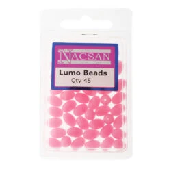Nacsan Hard Fishing Beads Lumo Pink 6 Nacsan Hard Fishing Beads Lumo Pink -Fishing Gear Sales 200731 2 n