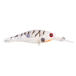 Atomic Hardz Shiner 100mm Deep Hard Body Lure -Fishing Gear Sales Atomic Hardz Shiner Deep Hard Body Ghost Pearl Tiger
