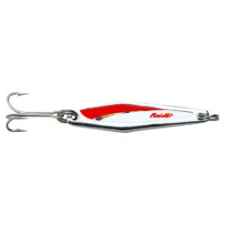 Spanyid Raider Chrome Metal Slug Lure -Fishing Gear Sales Spanyid Raider Chrome Metal Slug Lure R08 Red White