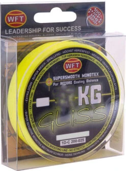 WFT Gliss Monotex 300m Yellow Fishing Line -Fishing Gear Sales wft gliss fishing line 92063.1444684834 1 2
